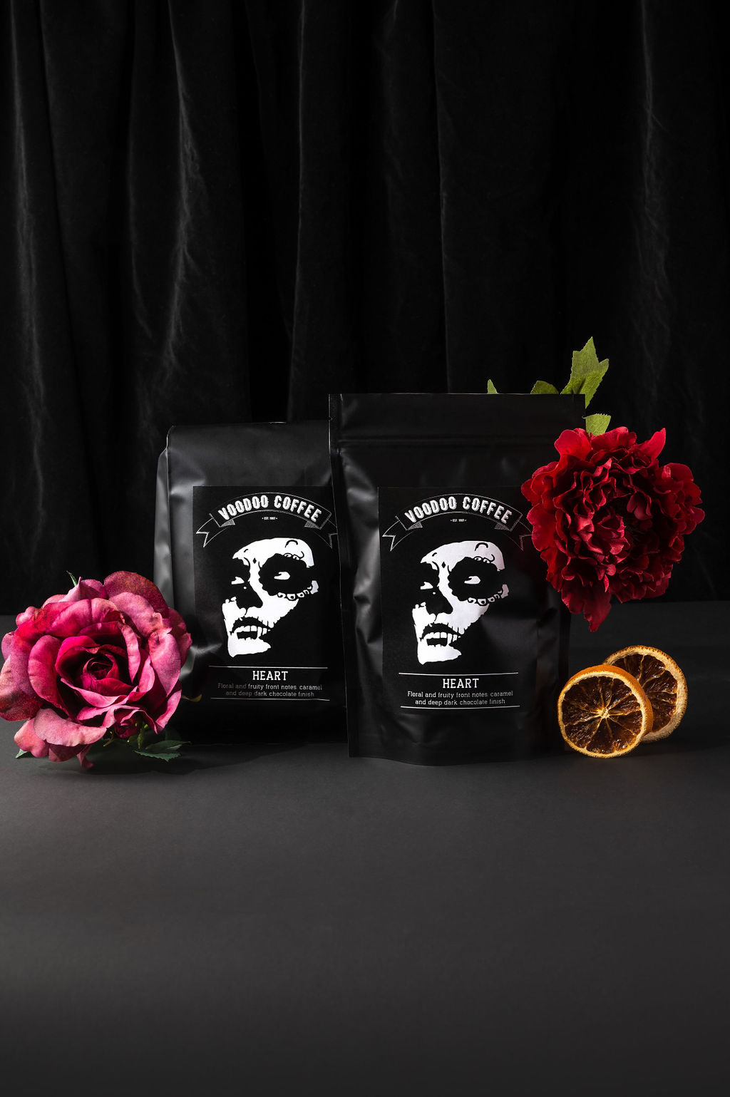Heart Blend Coffee Beans Espresso Plunger
