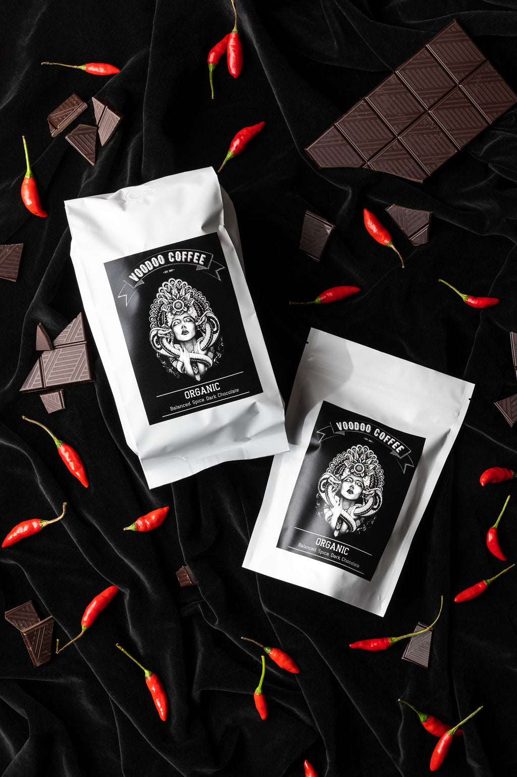 Organic Blend Voodoo Beans Plunger Espresso Sacred