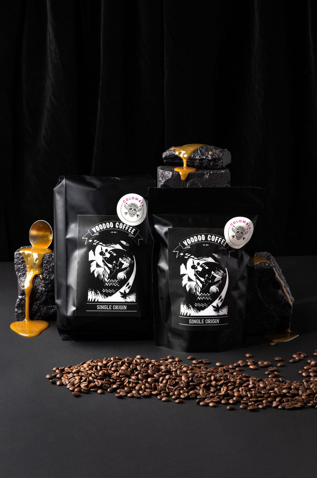 Colombia Single Origin Coffee Beans Plunger Espresso