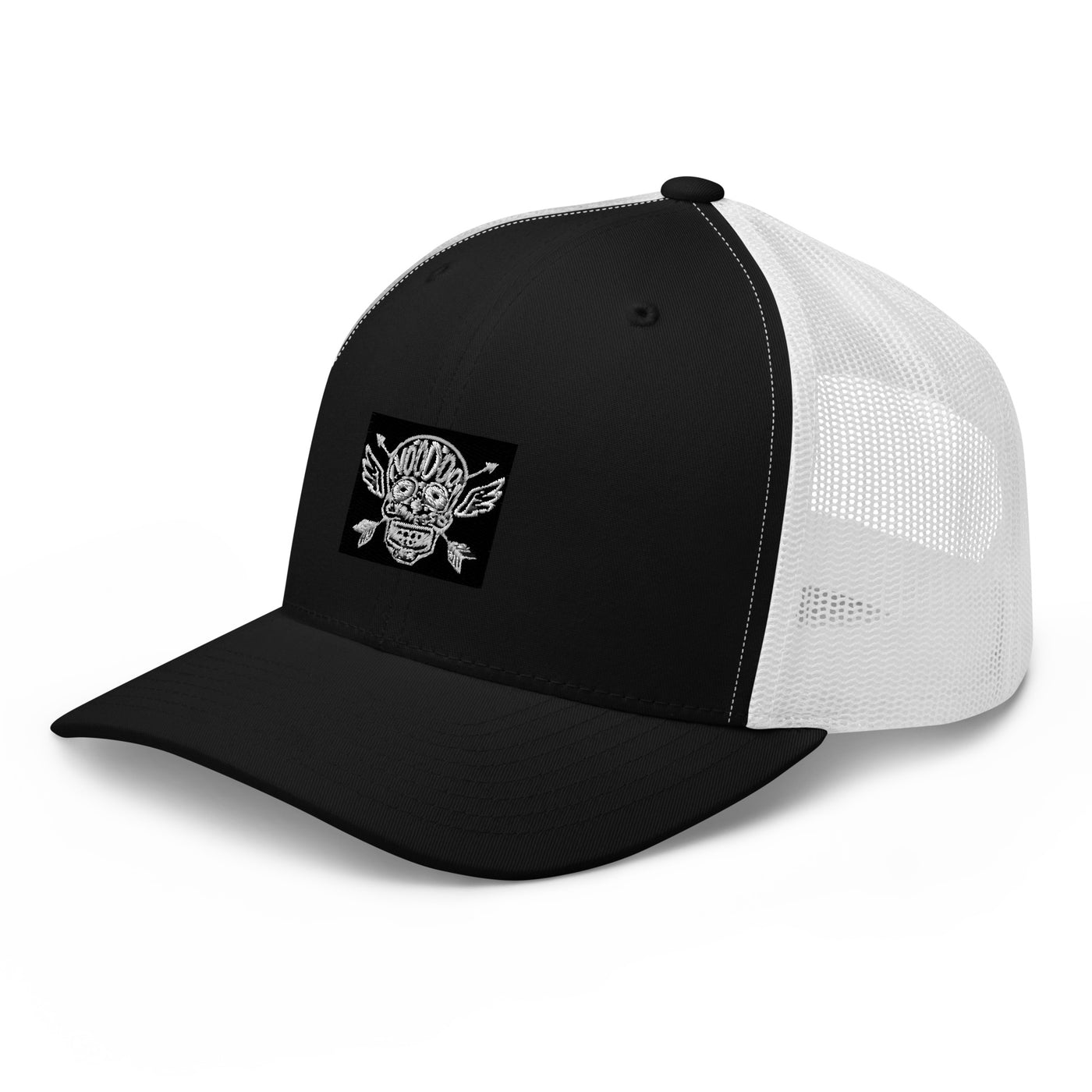 Skull Trucker Cap - VOODOO COFFEE COMPANY