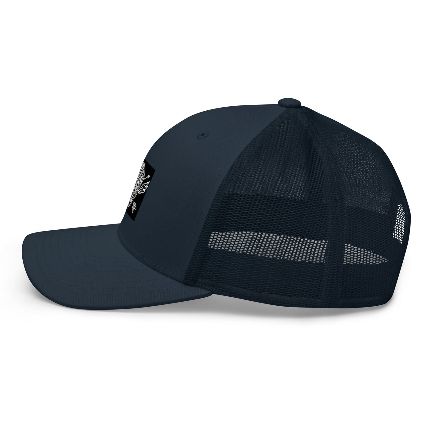 Skull Trucker Cap - VOODOO COFFEE COMPANY