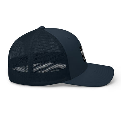 Skull Trucker Cap - VOODOO COFFEE COMPANY