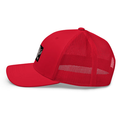 Skull Trucker Cap - VOODOO COFFEE COMPANY