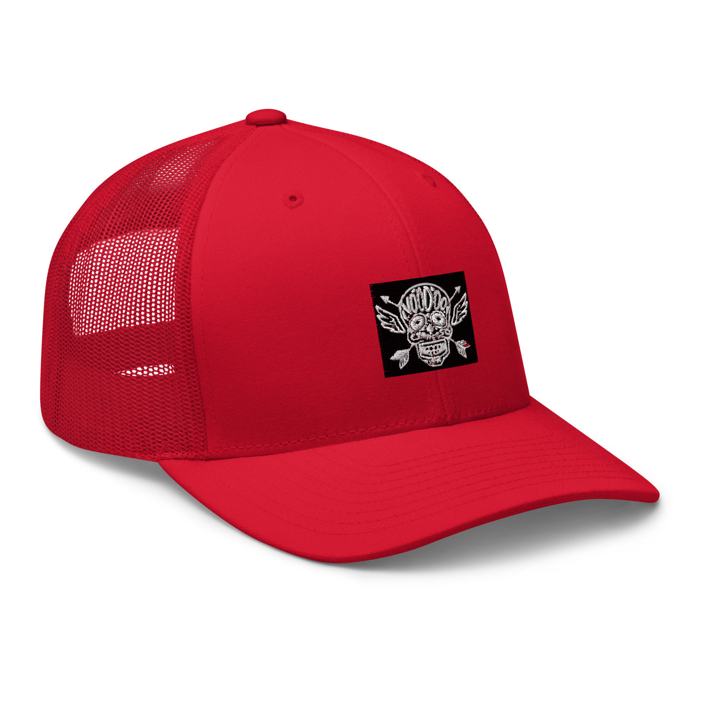 Skull Trucker Cap - VOODOO COFFEE COMPANY