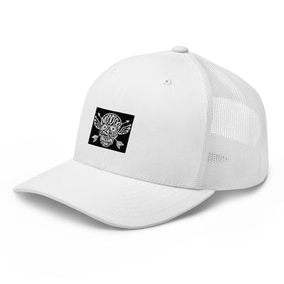 Skull Trucker Cap - VOODOO COFFEE COMPANY