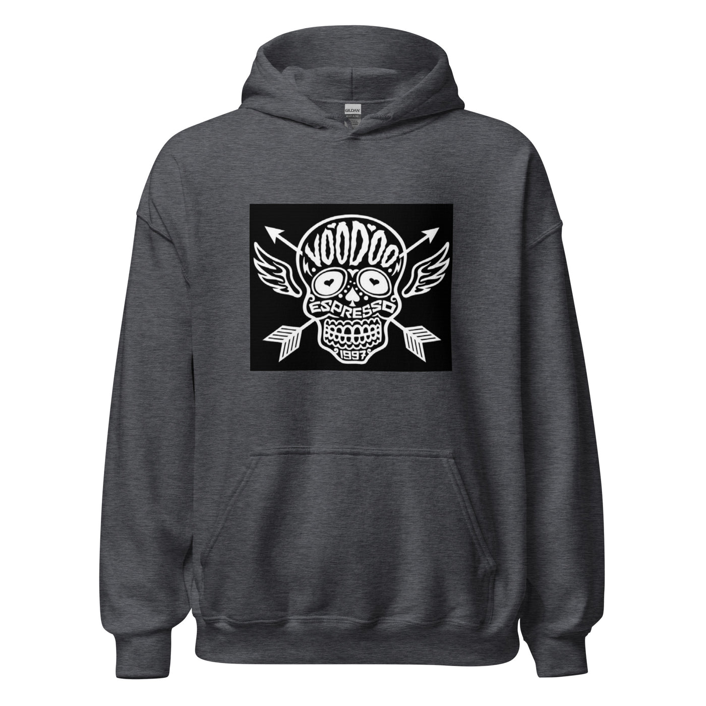 Unisex Skull Hoodie - VOODOO COFFEE COMPANY