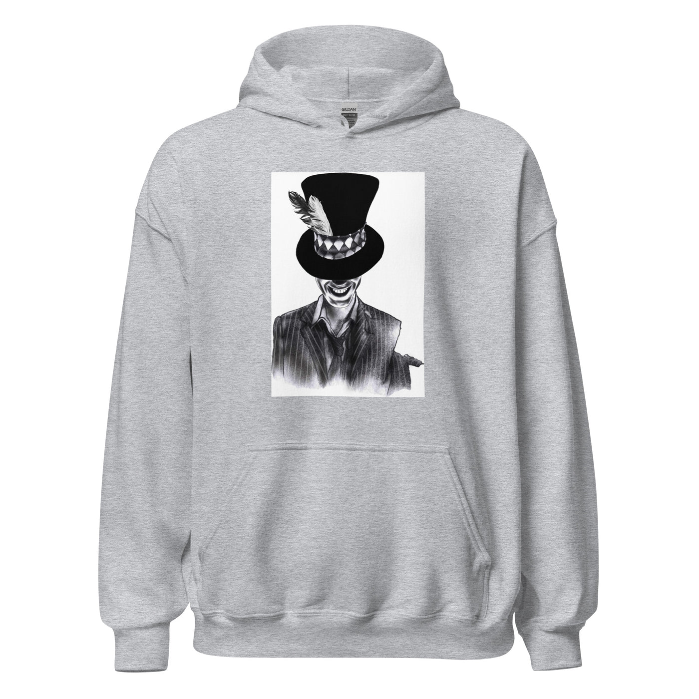 Unisex Grinning Man Hoodie - VOODOO COFFEE COMPANY