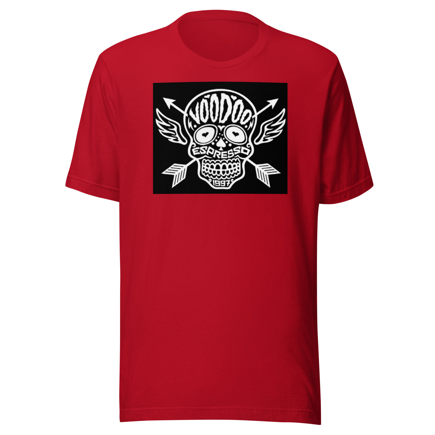 Unisex Skull t-shirt - VOODOO COFFEE COMPANY